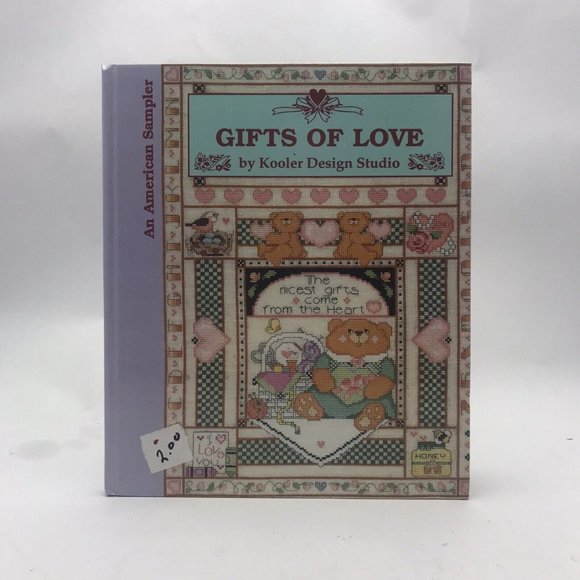 Cross Stitch Patterns Kooler Design Studio Book Samplers Crafts Gifts of love - Picture 1 of 1